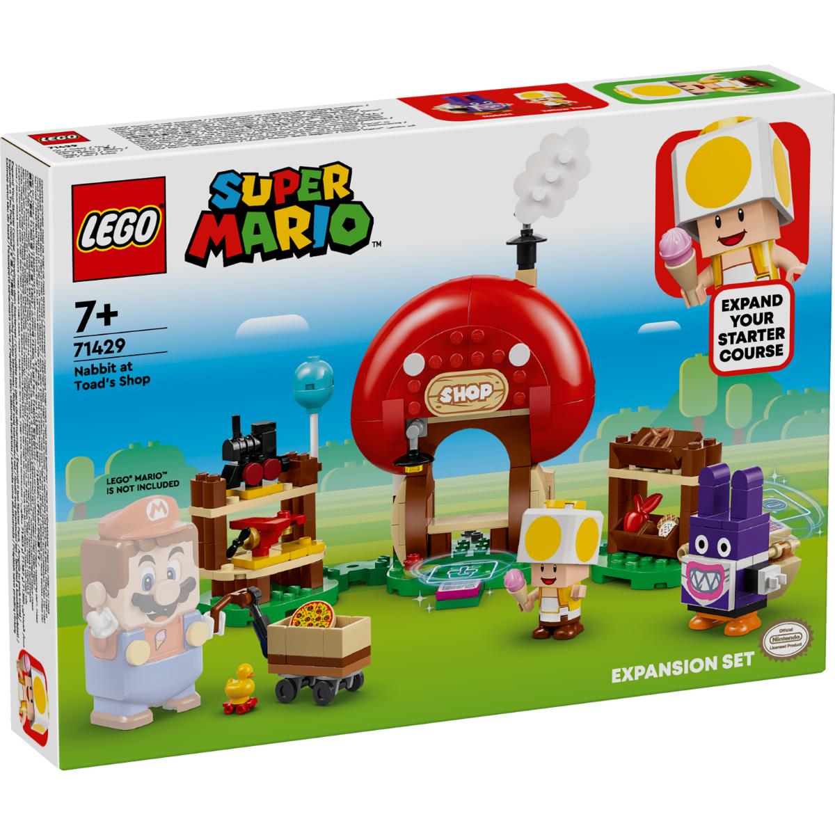 Lego® Super Mario - Set De Extindere Nabbit La Magazinul Lui Toad (71429)