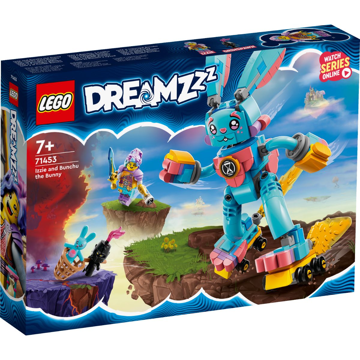 LEGO® DREAMZzz – Izzie si iepurasul Bunchu (71453) LEGO® DREAMZzz