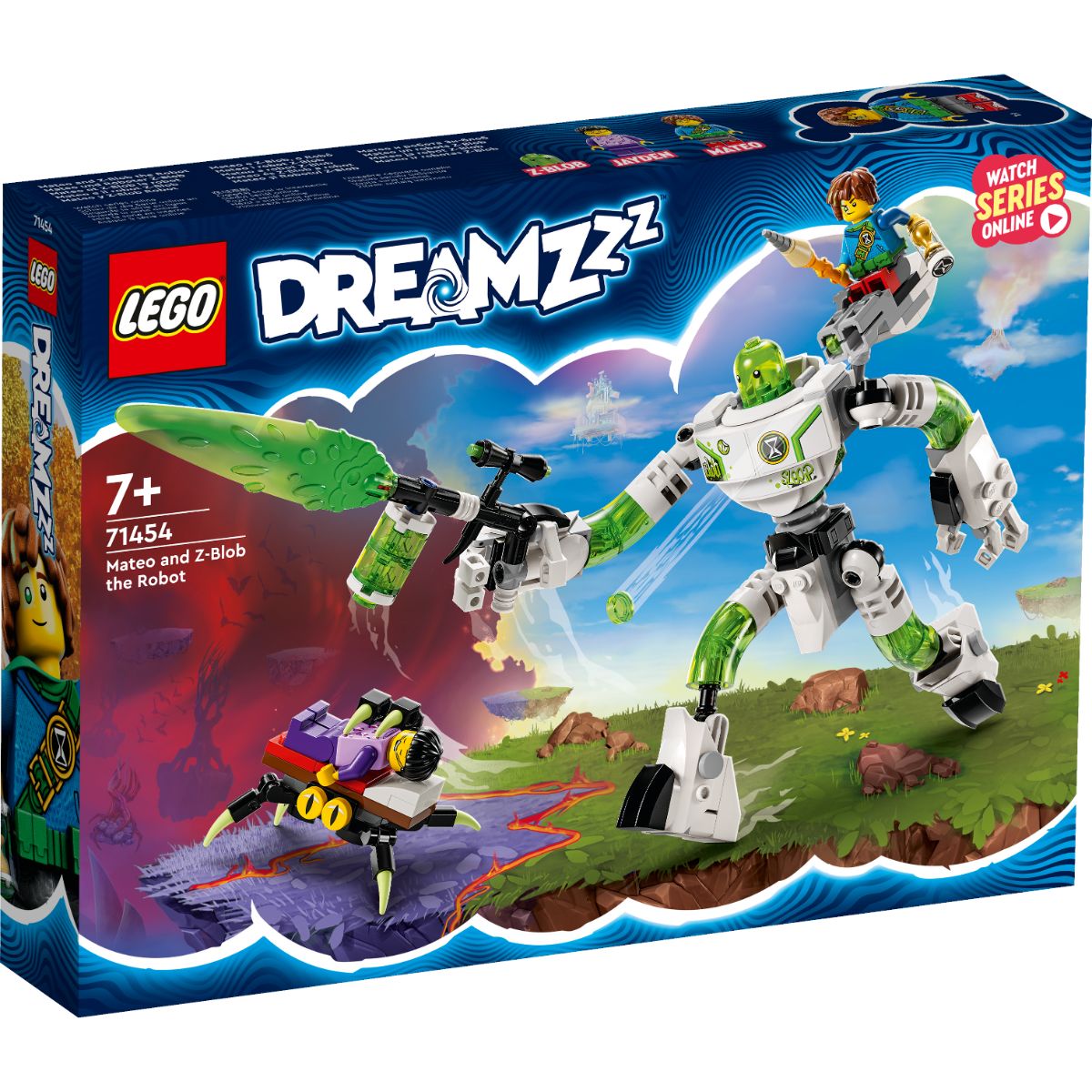 LEGO® DREAMZzz – Mateo si Robotul Z-Blob (71454) LEGO® DREAMZzz