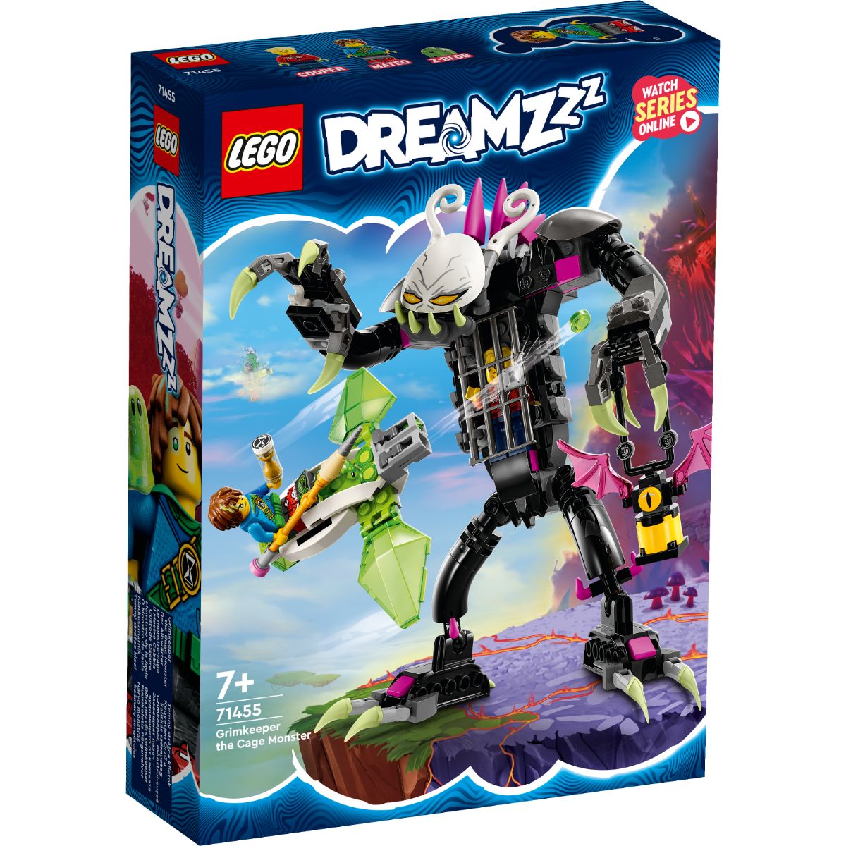 LEGO® DREAMZzz – Grimkeeper, monstrul-cusca (71455) LEGO® DREAMZzz