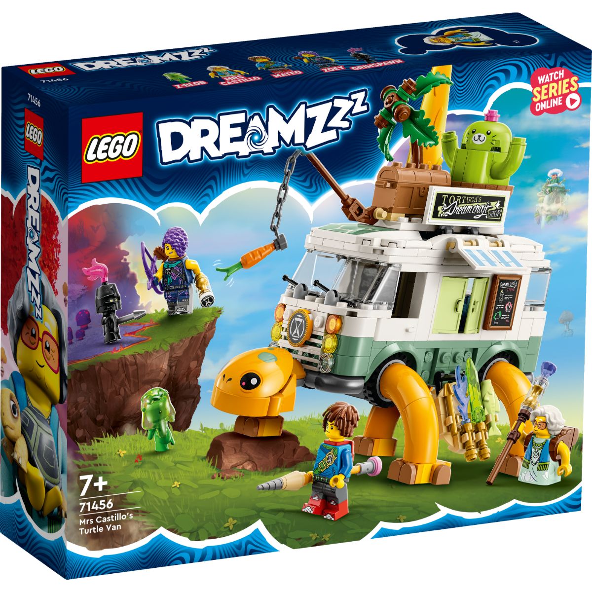 LEGO® DREAMZzz – Furgoneta-testoasa a Dnei Castillo (71456) LEGO® DREAMZzz