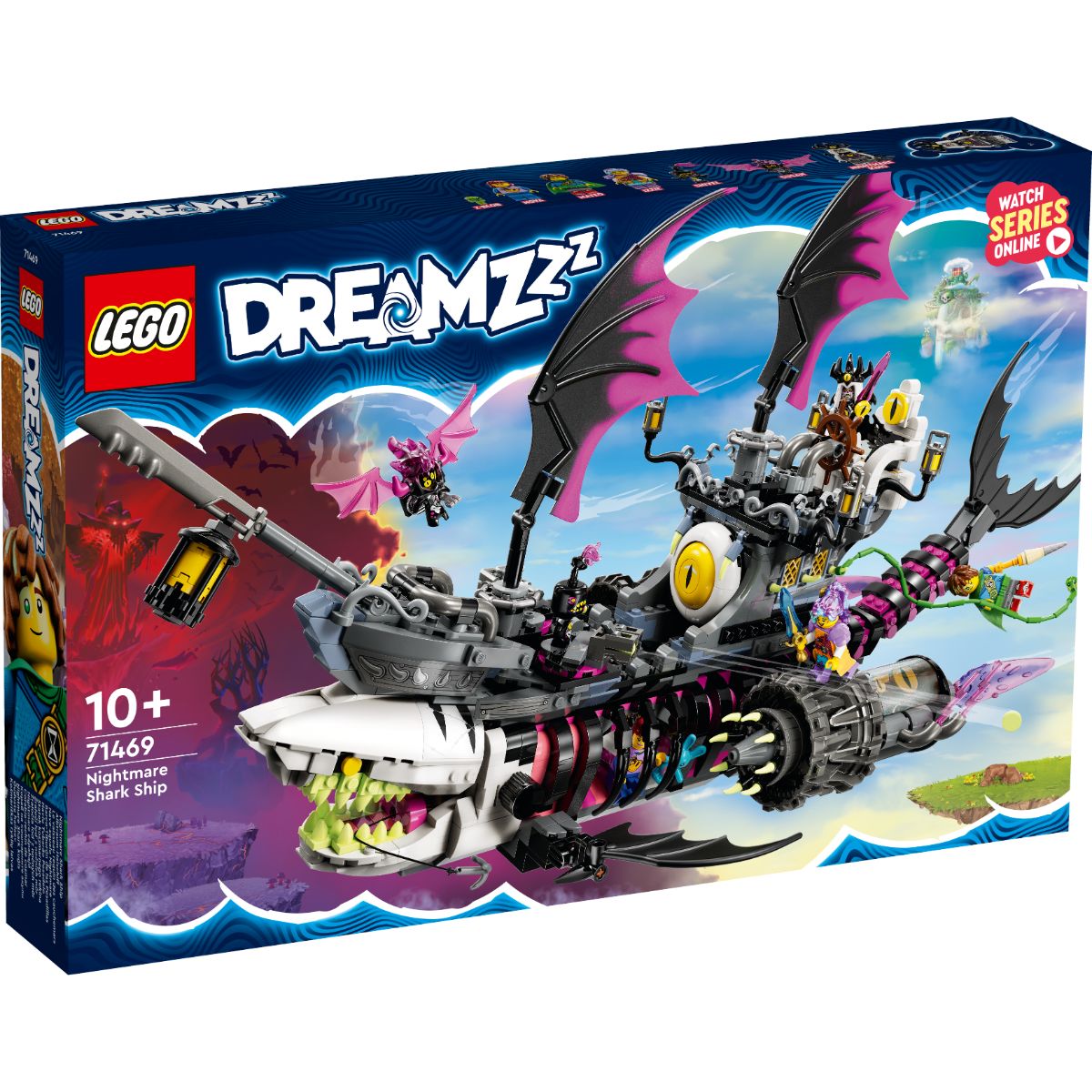 LEGO® DREAMZzz - Corabie-rechin de cosmar (71469)