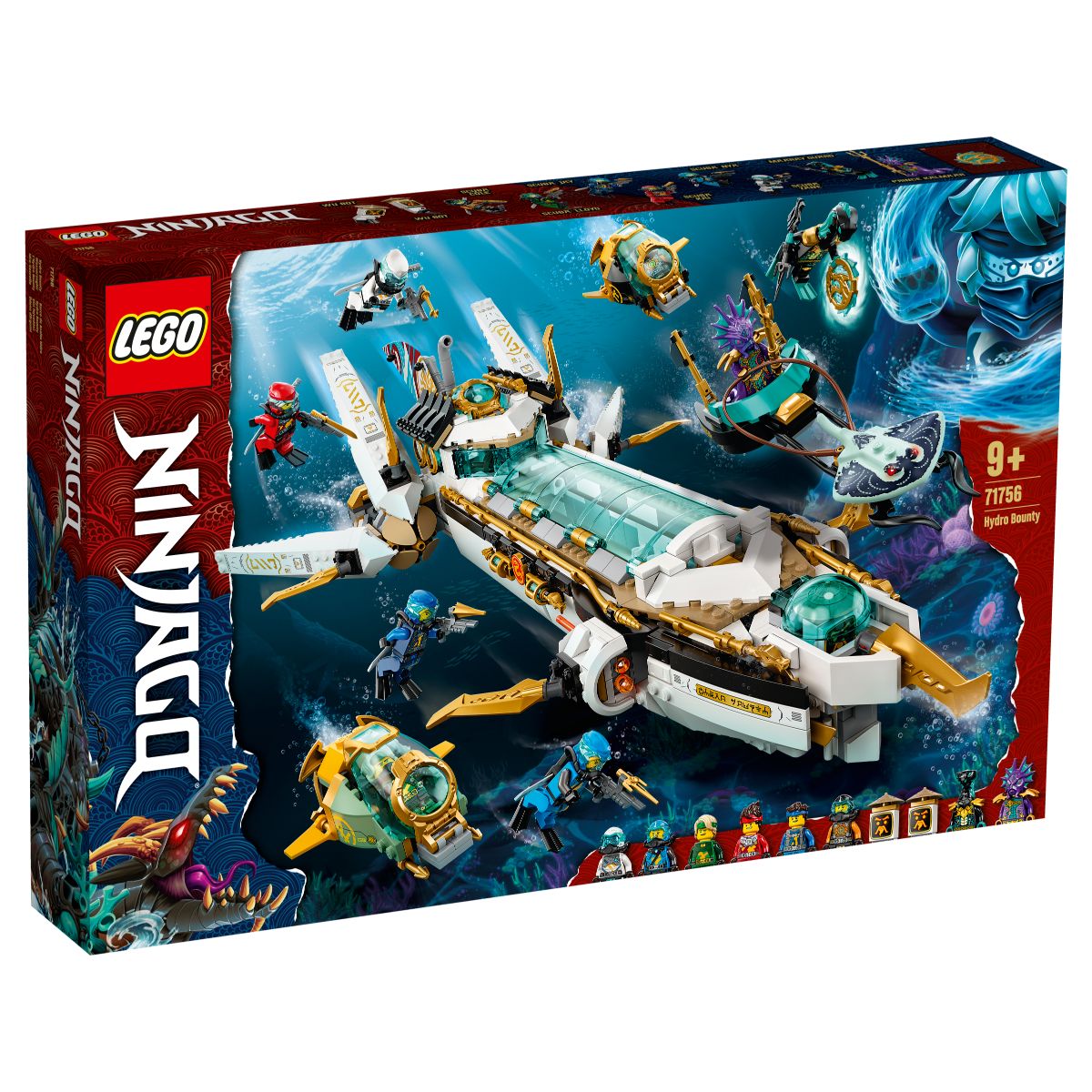 LEGO® Ninjago – Hydro Bounty (71756) 71756 imagine noua responsabilitatesociala.ro