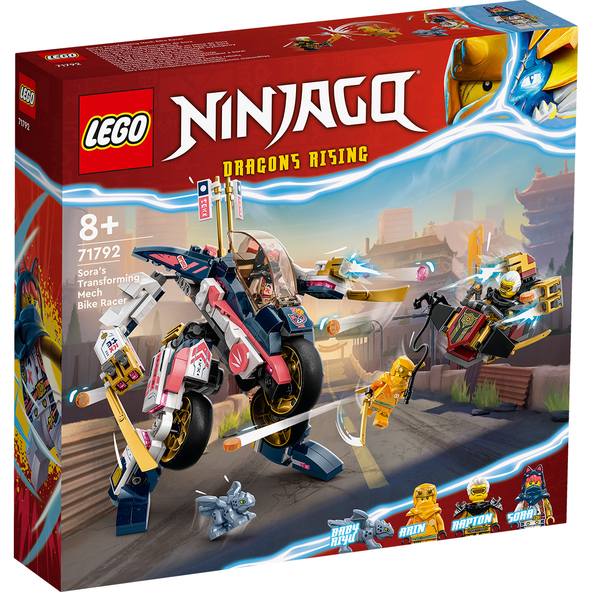 LEGO® Ninjago – Motocicleta de viteza robot transformator a Sorei (71792) LEGO® Ninjago 2023-09-26