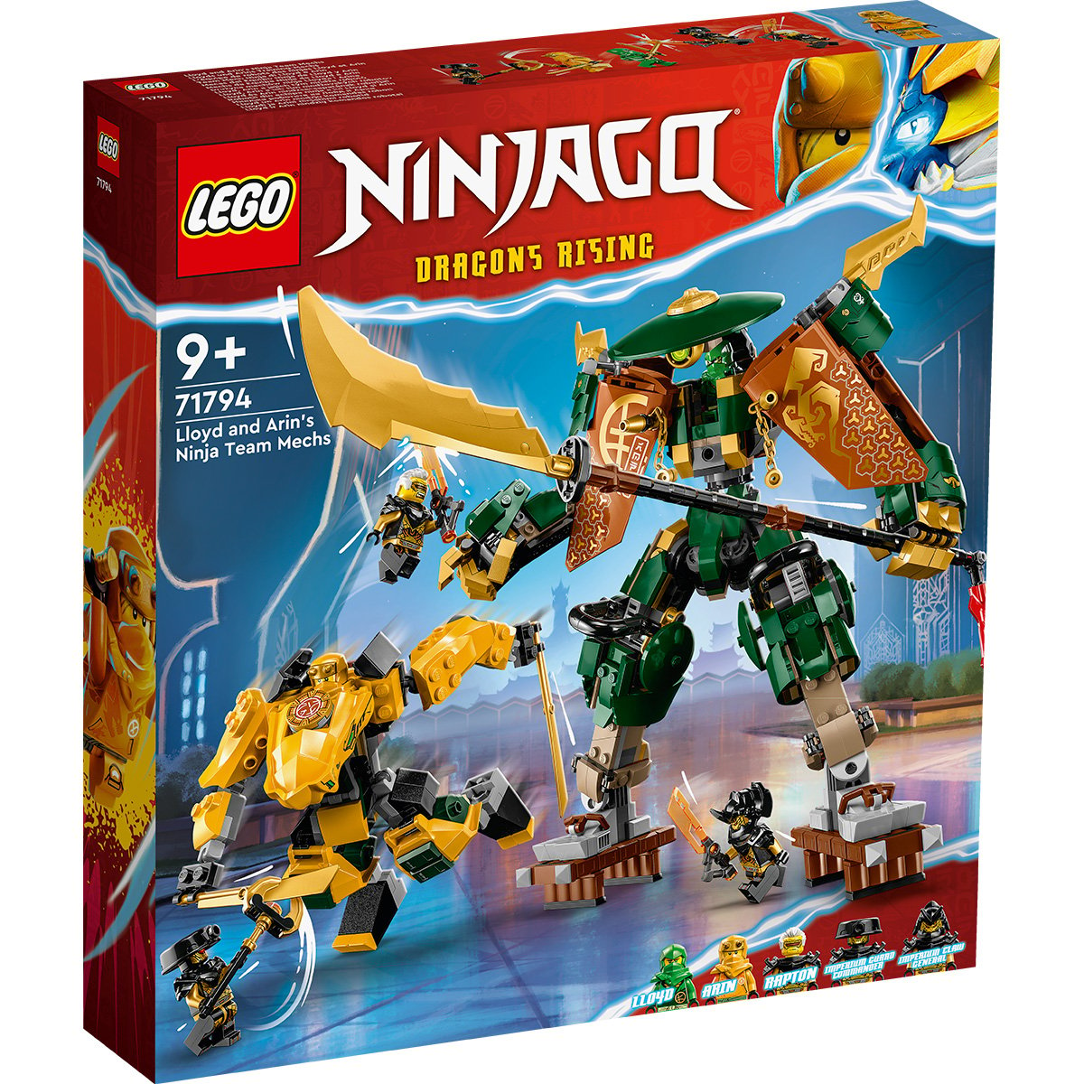 LEGOÂ® Ninjago - Robotii din echipa ninja a lui Lloyd si Arin (71794)
