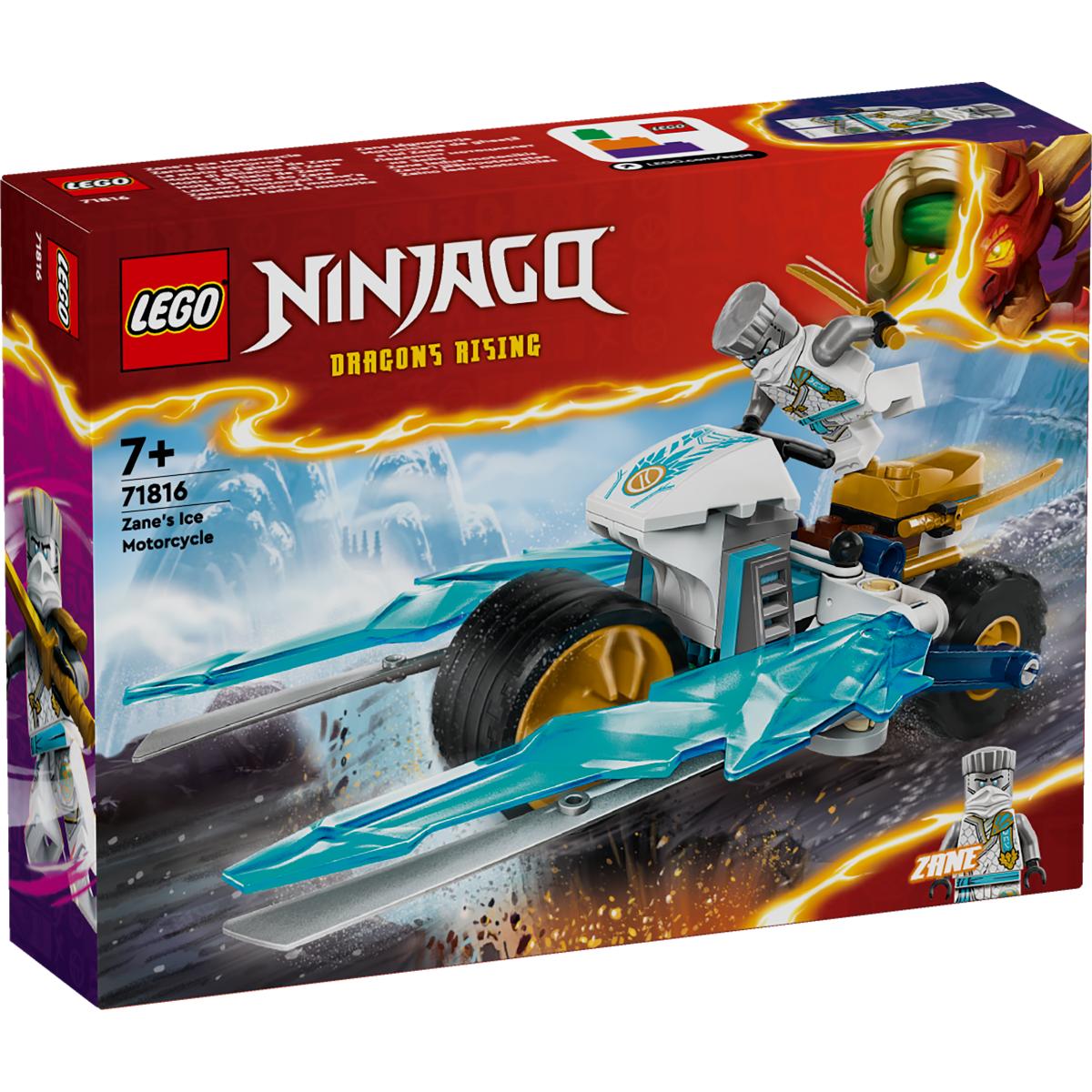 LEGO® Ninjago - Motocicleta de gheata a lui Zane (71816)