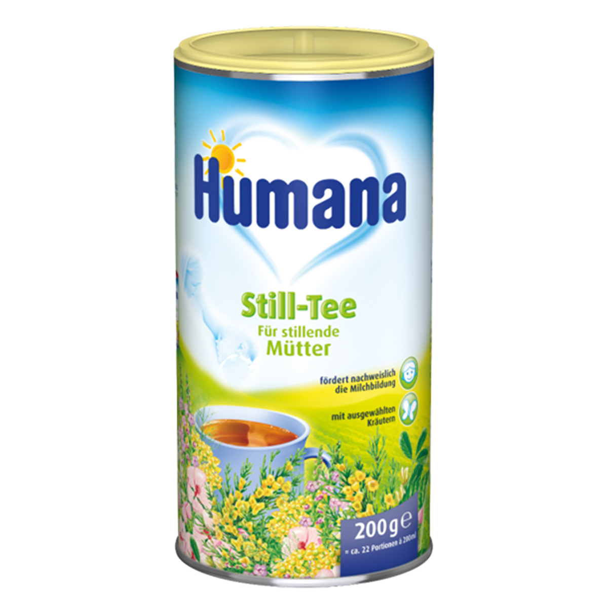 Ceai pentru mamici care alapteaza Humana, 200 g imagine