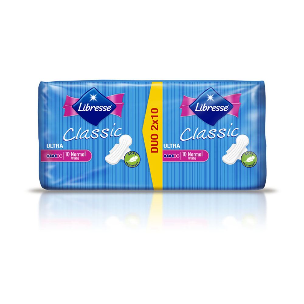 Absorbante libresse classic ultra normal, 20 bucati