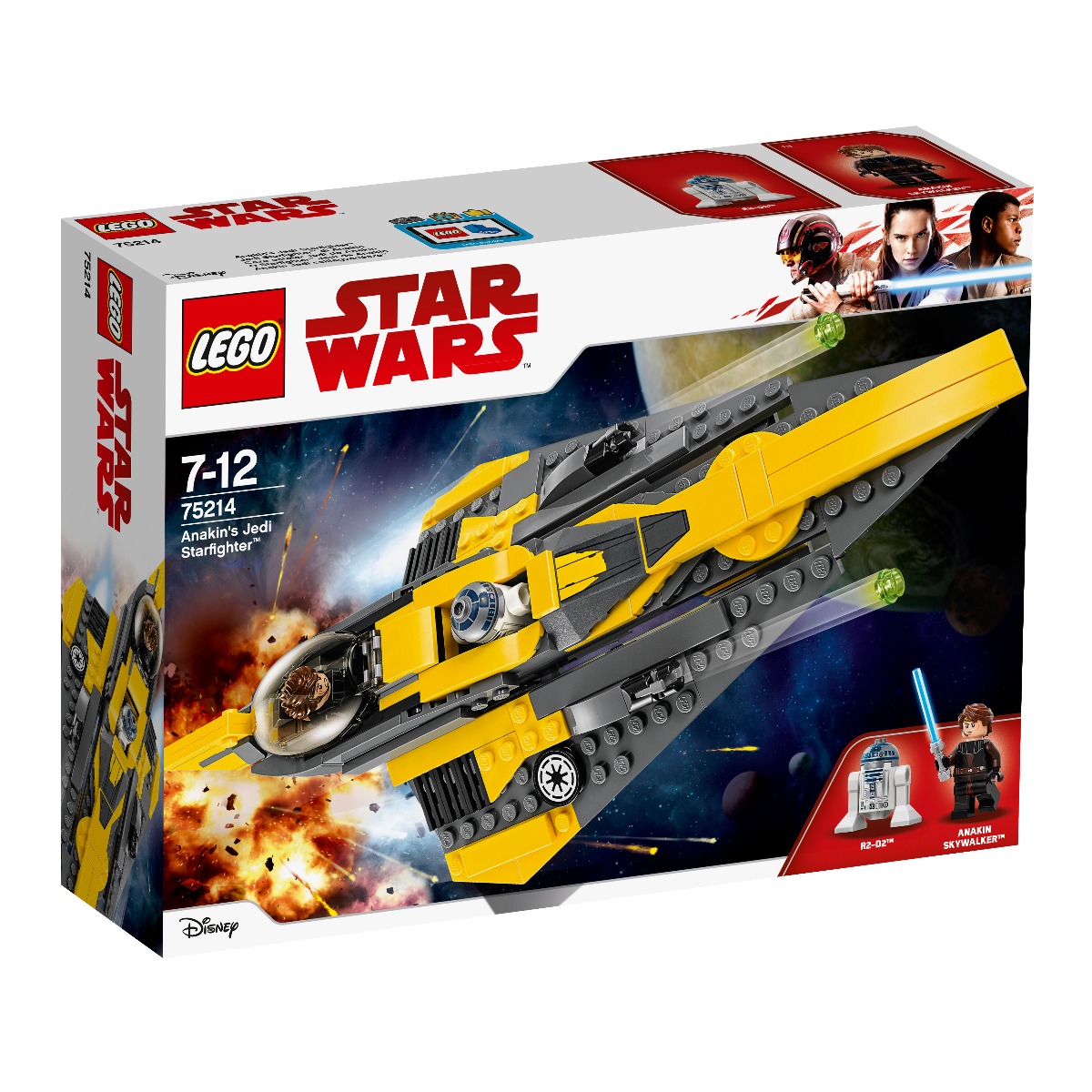 LEGO® Star Wars™ - Jedi Starfighter™ al lui Anakin (75214)