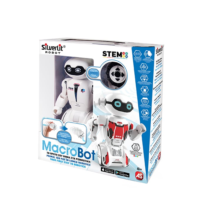 Robot cu telecomanda macrobot silverlit
