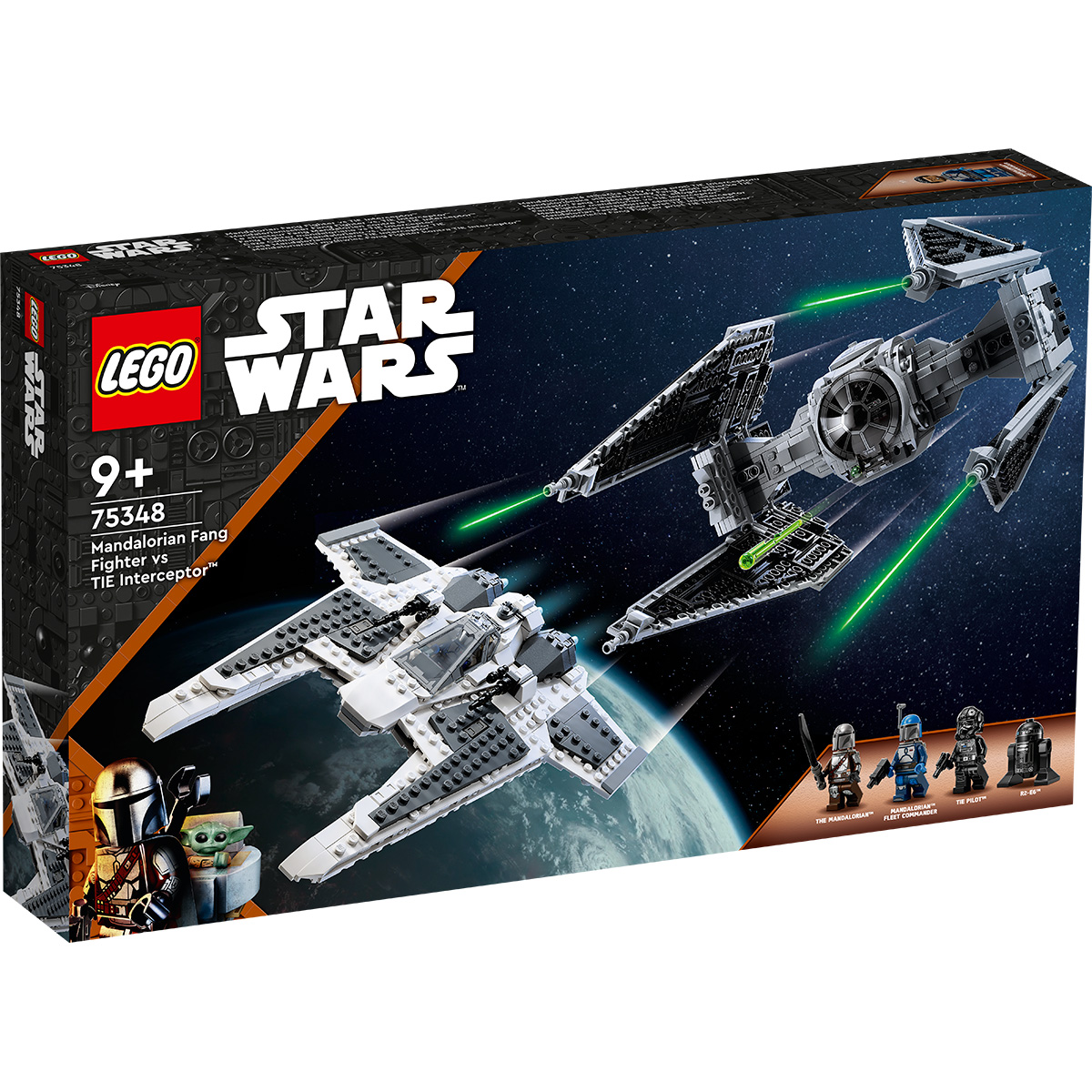 LEGO Star Wars – Fang Fighter mandalorian vs TIE Interceptor (75348) (75348)