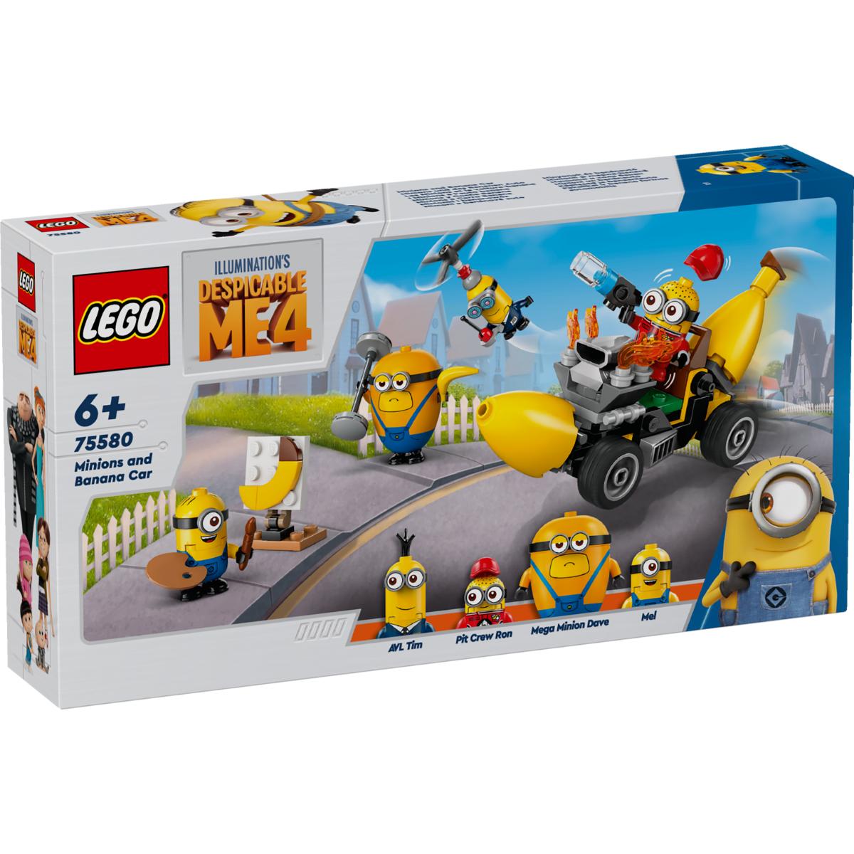LEGO® Despicable Me - Minionii si masina-banana (75580)