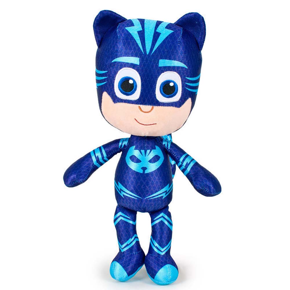 jucarie de plus eroi in pijama - cat boy, 22 cm