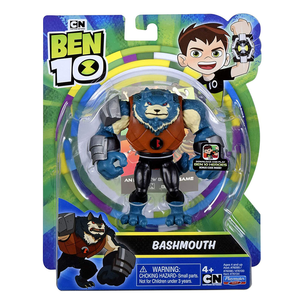Ben 10 Figurina, Bashmouth, 76134, 12 cm