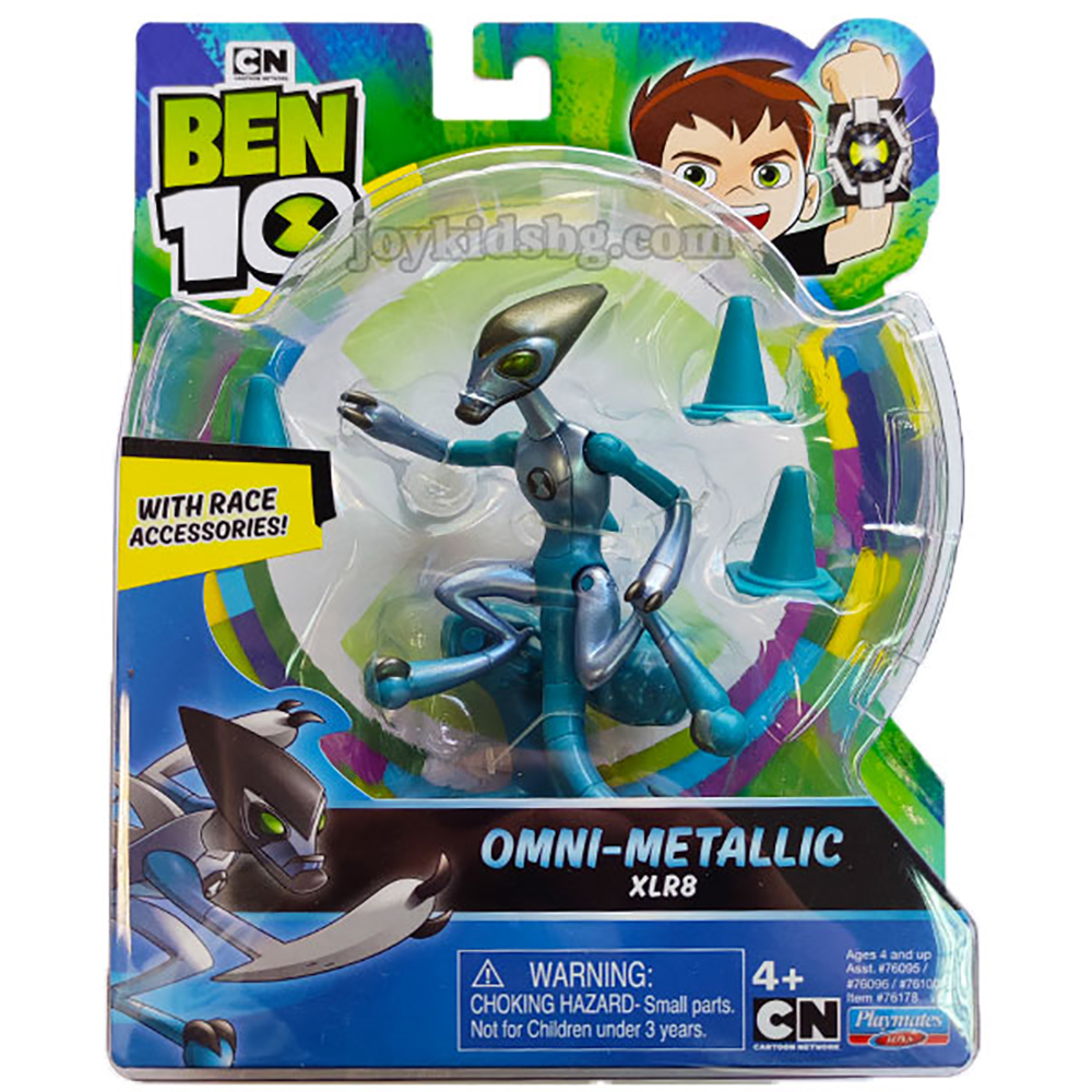 Figurina Ben 10 Omni-Metallic, XLR8, 12 cm, 76178