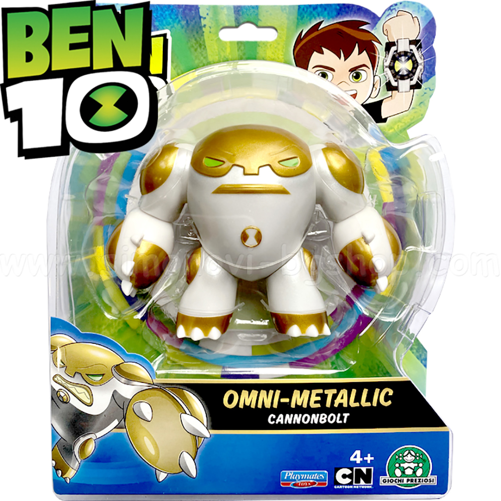 Figurina Ben 10 Omni-Metallic, Cannonbolt, 12 cm, 76176