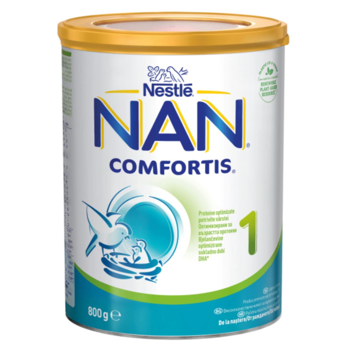 Formula de lapte praf, Nestle, Nan 1 Comfortis de la nastere, 800 g Nestle imagine 2022