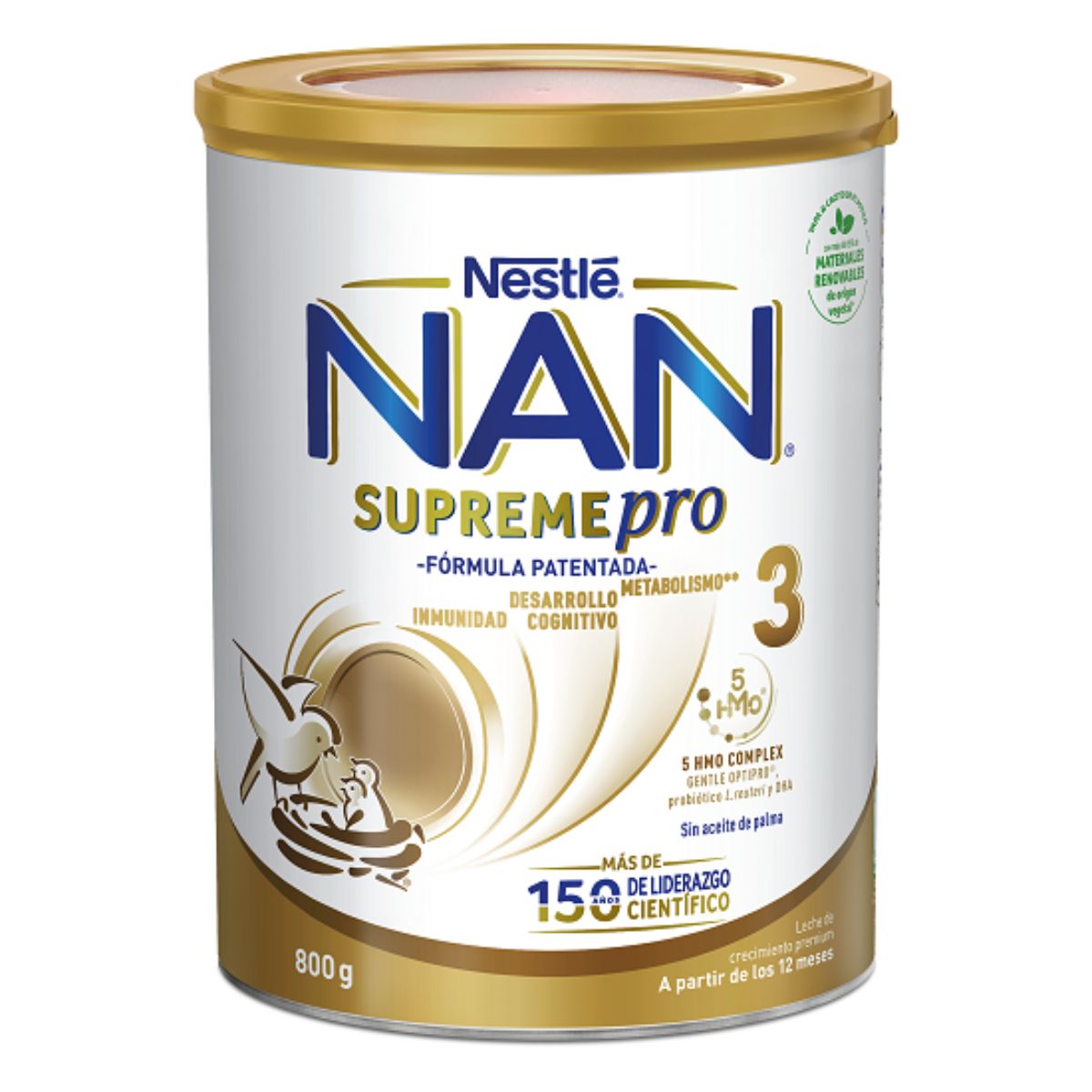 Formula de lapte praf, Nestle, Nan 3 Supreme Pro, 800 g Nestle imagine 2022