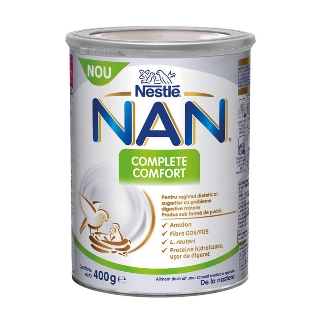 Formula de lapte, Nestle, Nan Complete Comfort, 400 g 400 imagine noua responsabilitatesociala.ro