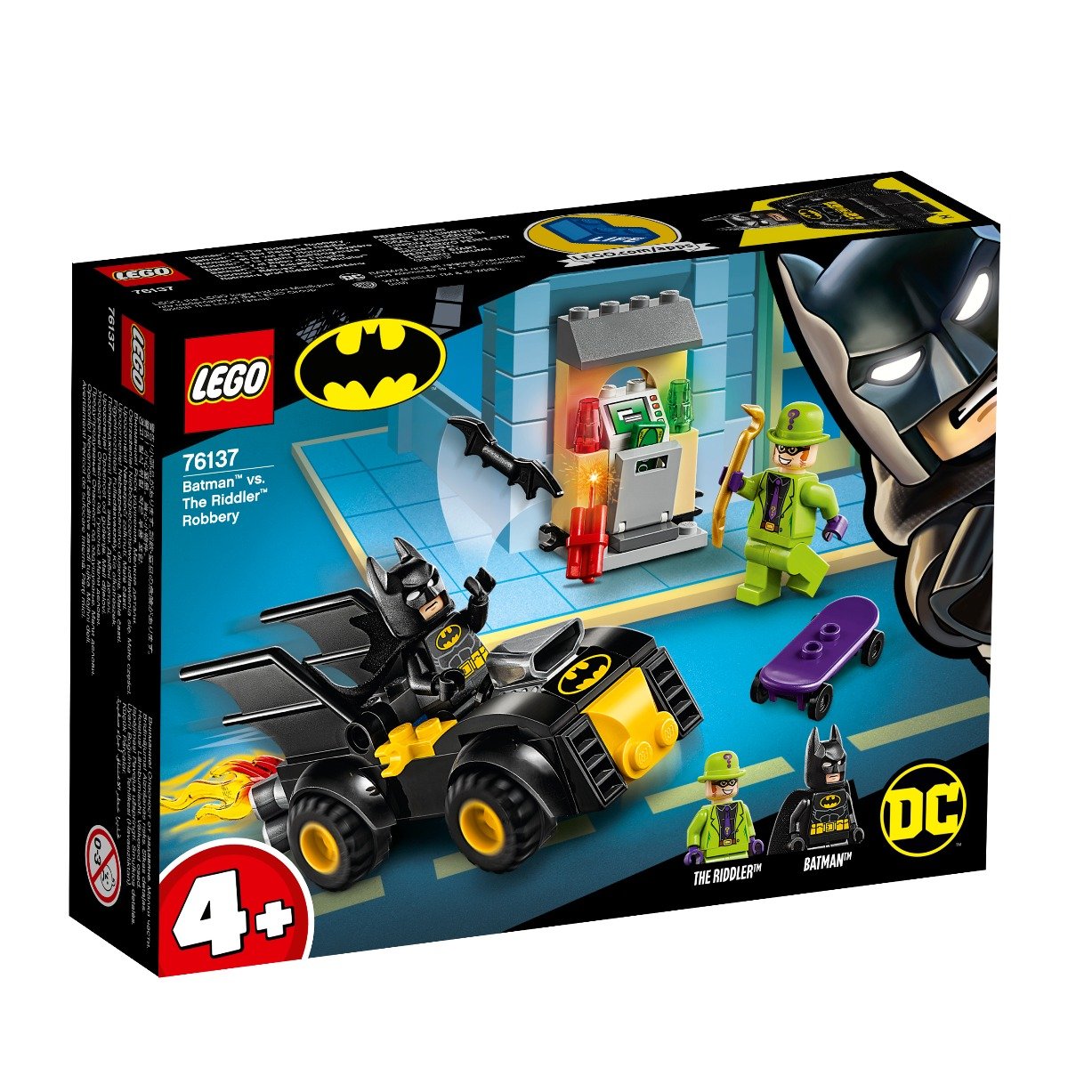 LEGO® DC Comics Super Heroes - Batman™ contra Jaful lui Riddler™ (76137) imagine