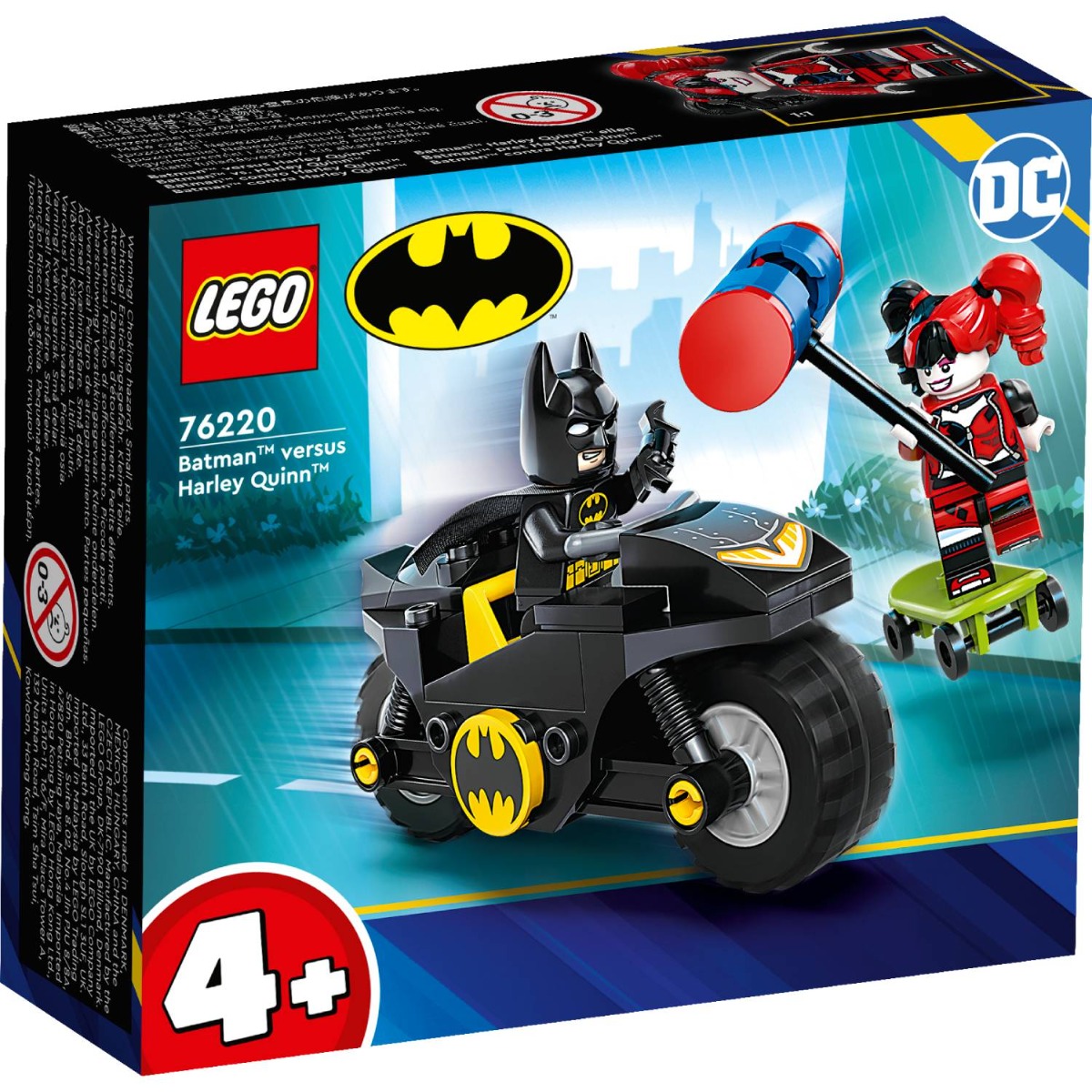 LEGO® Super Heroes – Batman contra Harley Quinn (76220) (76220) imagine 2022 protejamcopilaria.ro