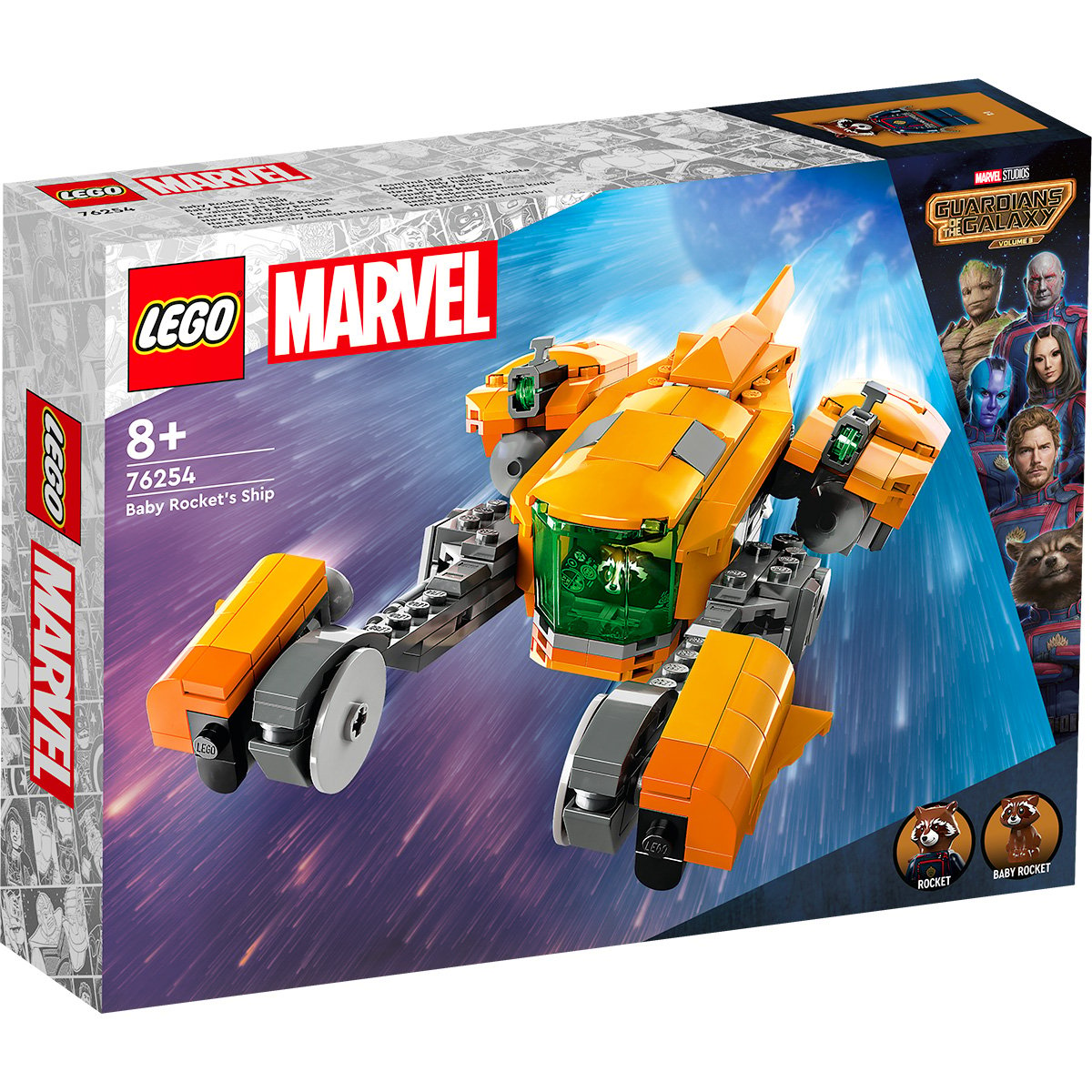 LEGO® Super Heroes - Nava lui Baby Rocket (76254)