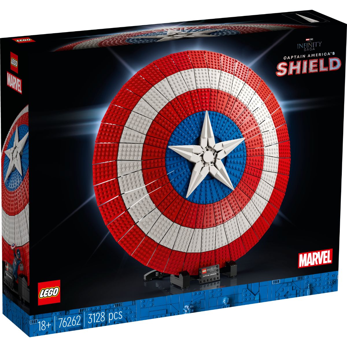 LEGO® Super Heroes – Scutul lui Captain America (76262) LEGO® Marvel Super Heroes 2023-09-21