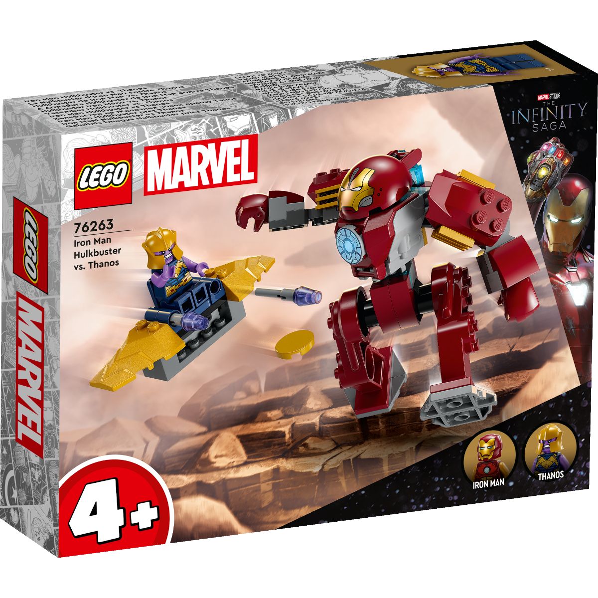 LEGO® Super Heroes – Iron Man Hulkbuster vs Thanos (76263) LEGO® Marvel Super Heroes 2023-09-21