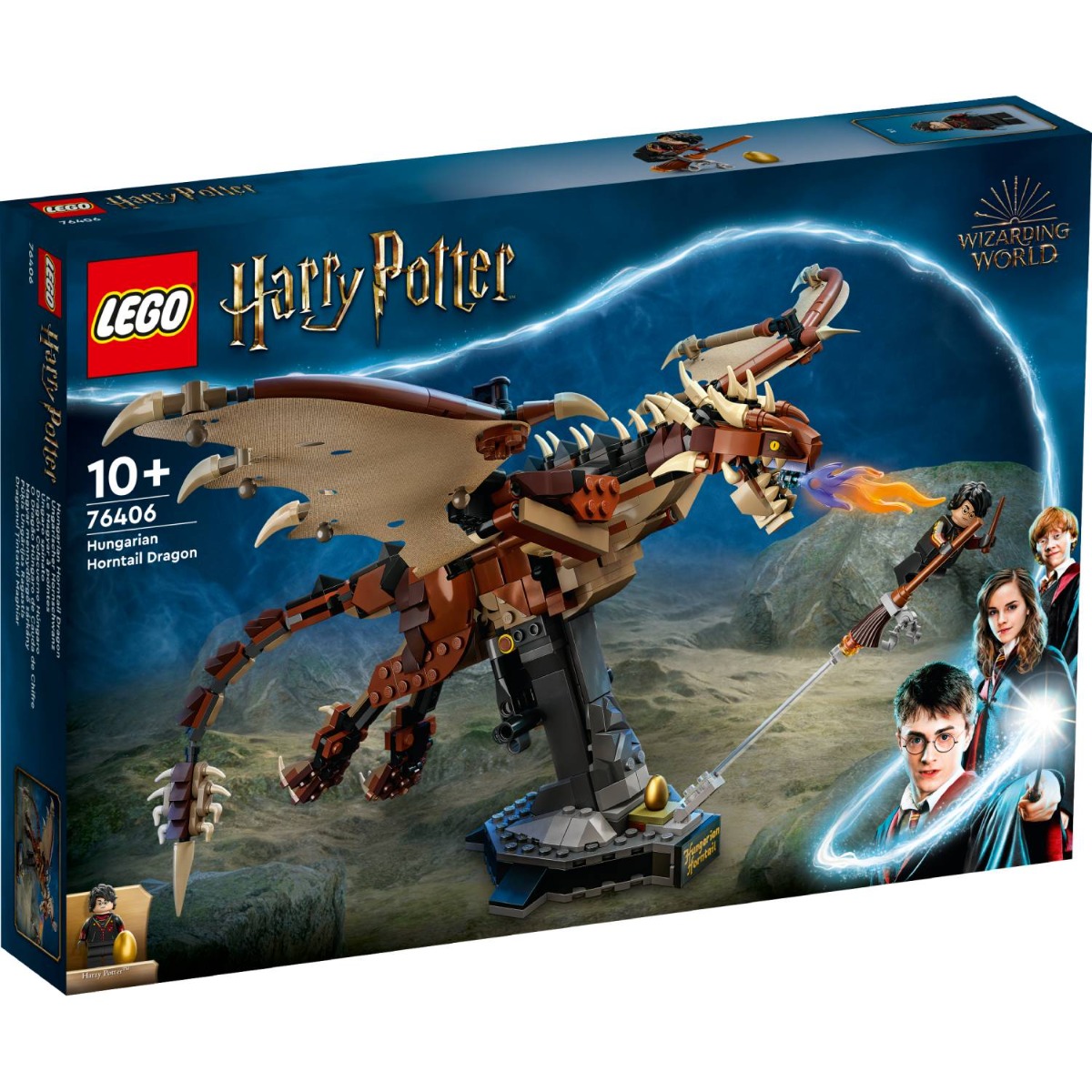 LEGO® Harry Potter – Dragonul Tintatul Maghiar (76406) (76406) imagine 2022 protejamcopilaria.ro