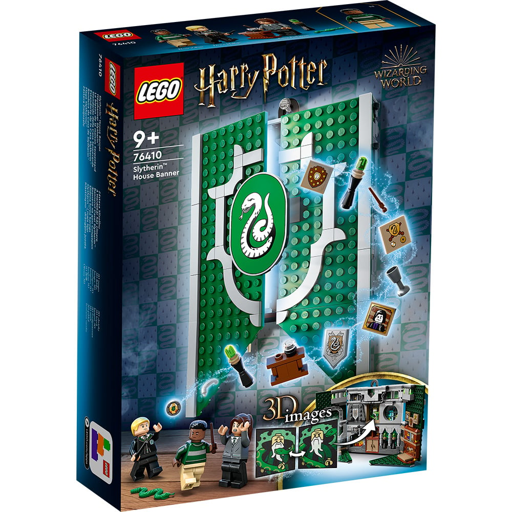 Poze LEGO® Harry Potter - Bannerul Casei Slytherin (76410)