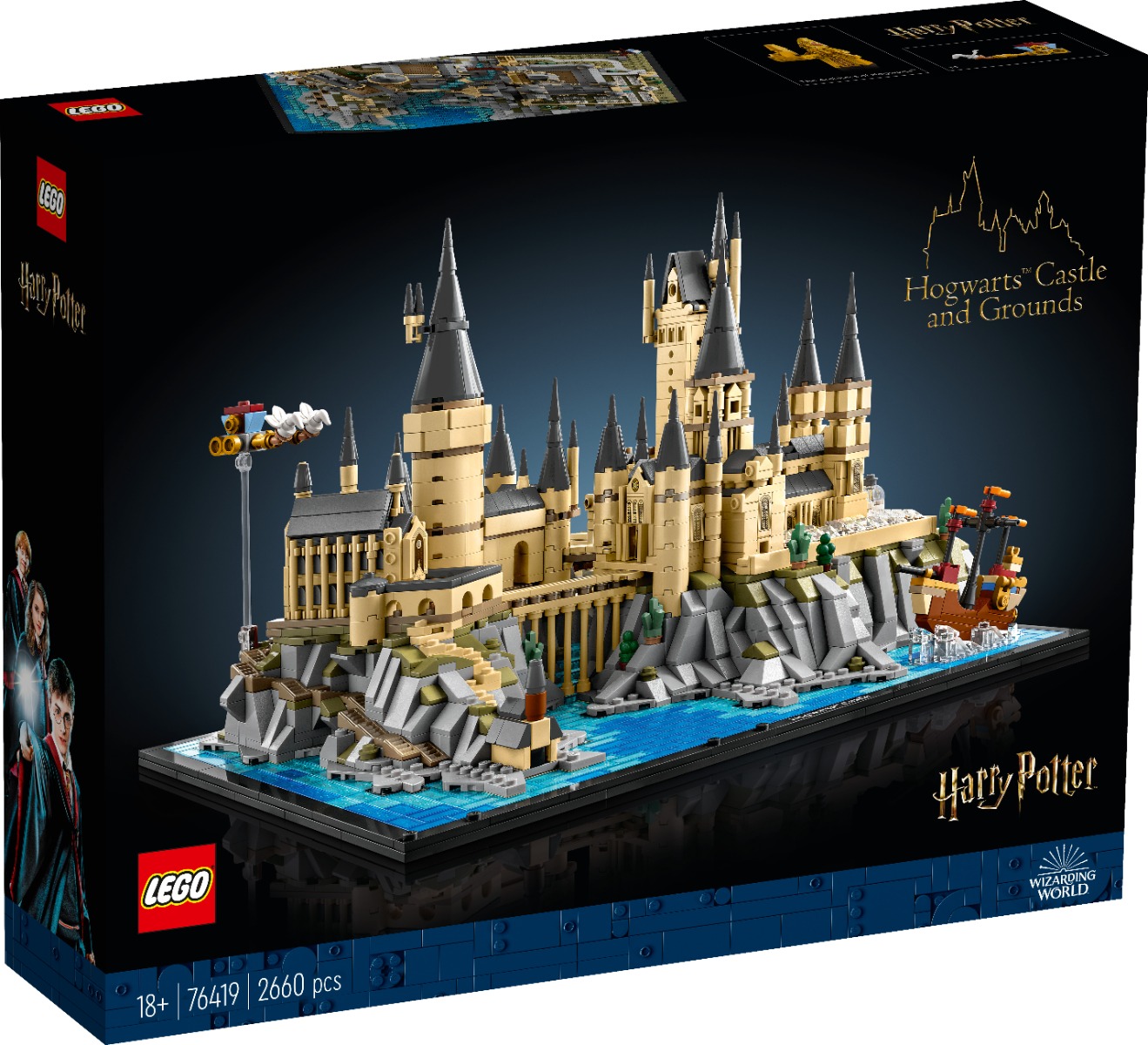 LEGO® Harry Potter - Castelul Hogwarts™ si imprejurimile (76419)