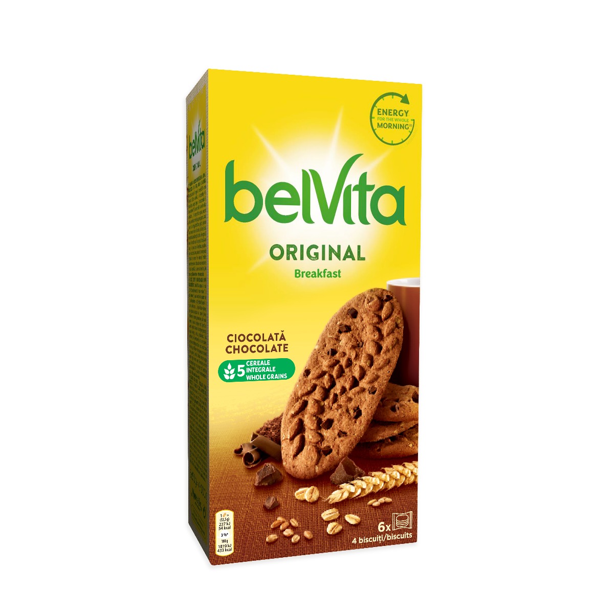 Biscuiti cu cereale si ciocolata Belvita Breakfast, 300 g imagine