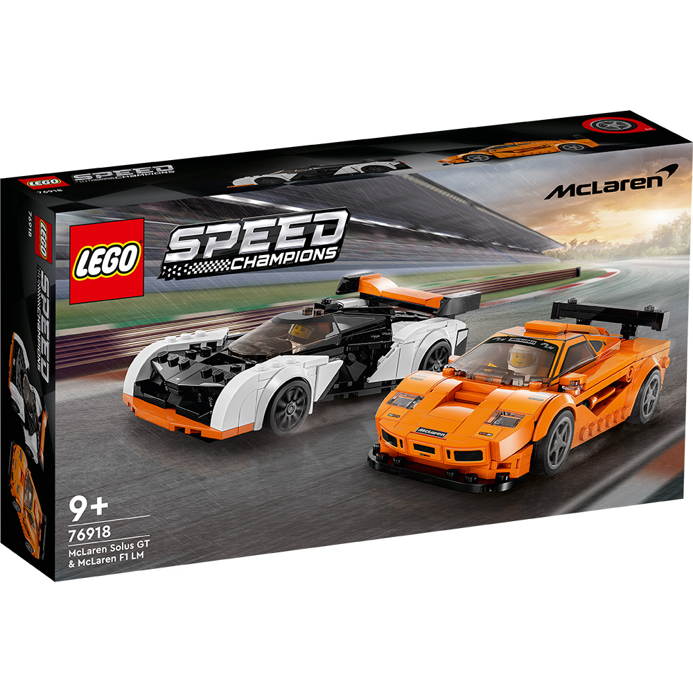 Poze LEGO® Speed Champions - Mclaren Solus GT si Mclaren F1 LM (76918)