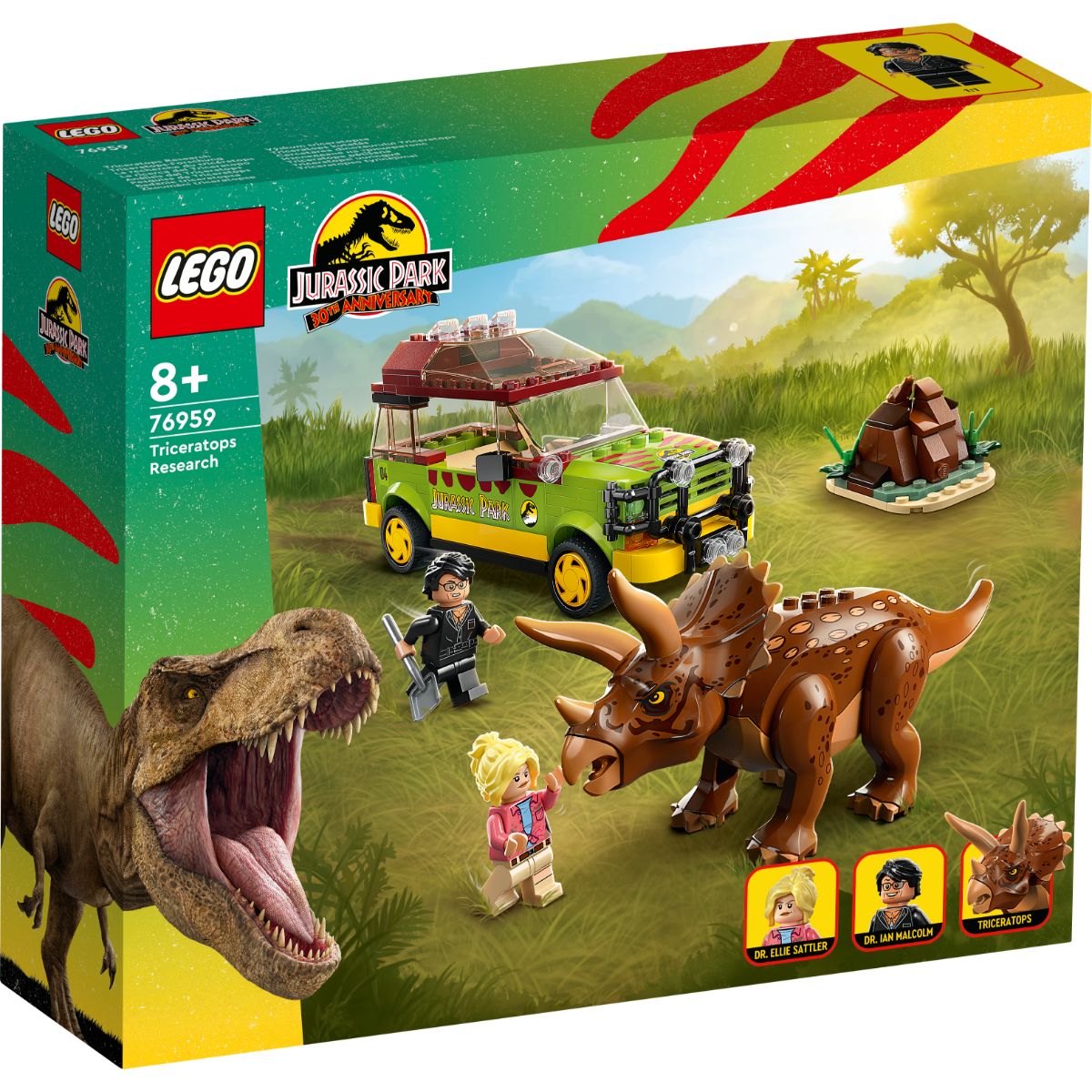 LEGO® Jurassic Park – Cercetarea dinozaurului Triceratops (76959) LEGO® Jurassic World
