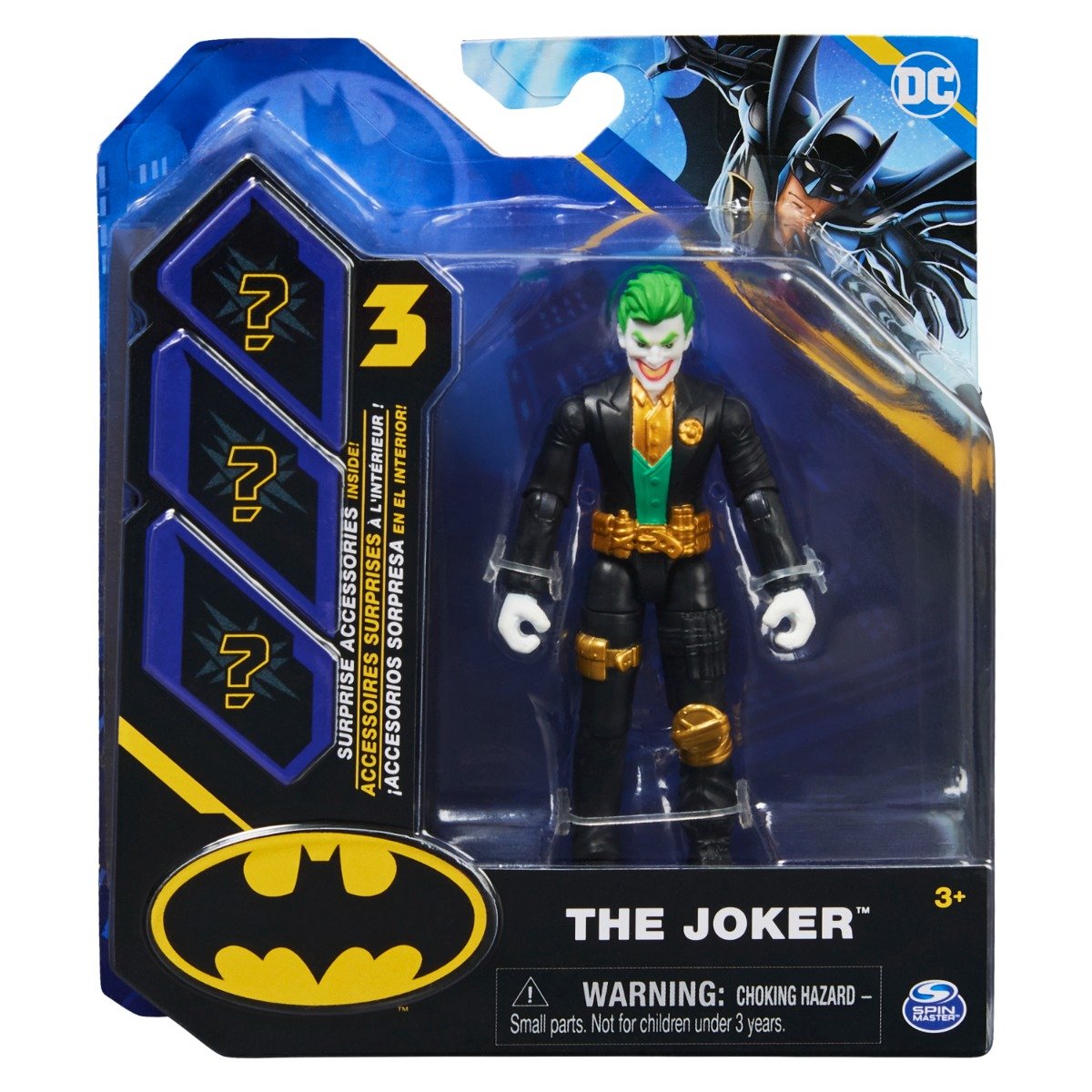 Set Figurina cu accesorii surpriza Batman, The Joker, 20138131 Batman imagine noua responsabilitatesociala.ro