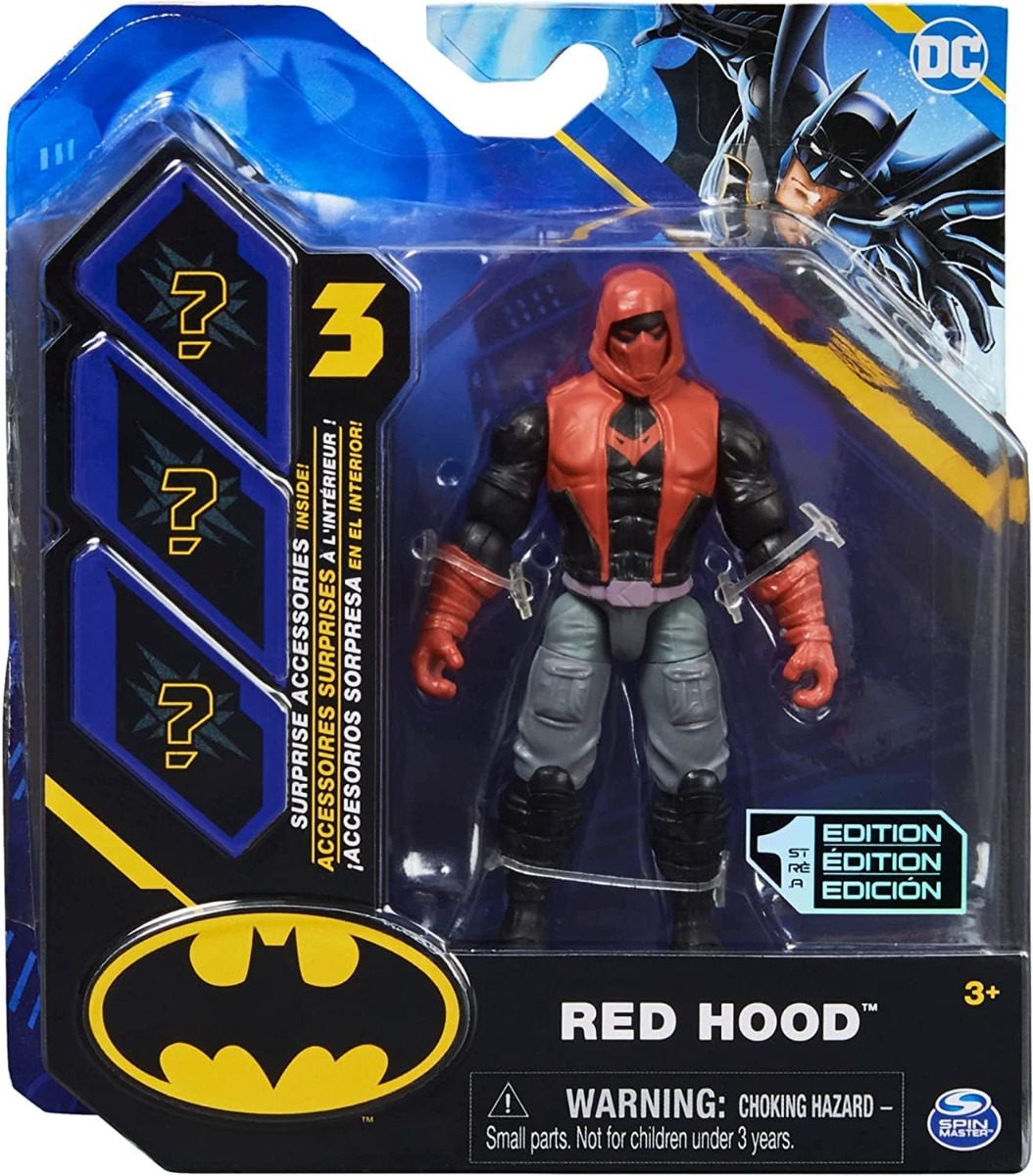 Set Figurina cu accesorii surpriza Batman, Red Hood, 20138132