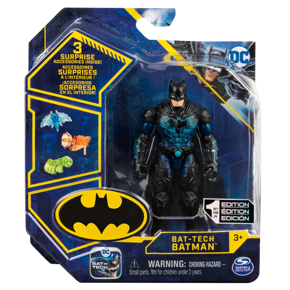 Set Figurina cu accesorii surpriza Batman, 20131325 Batman imagine 2022