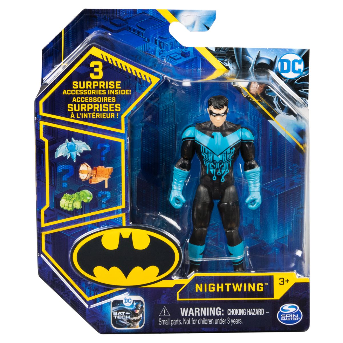 Set Figurina cu accesorii surpriza Batman, Nightwing 20131337 Batman imagine noua