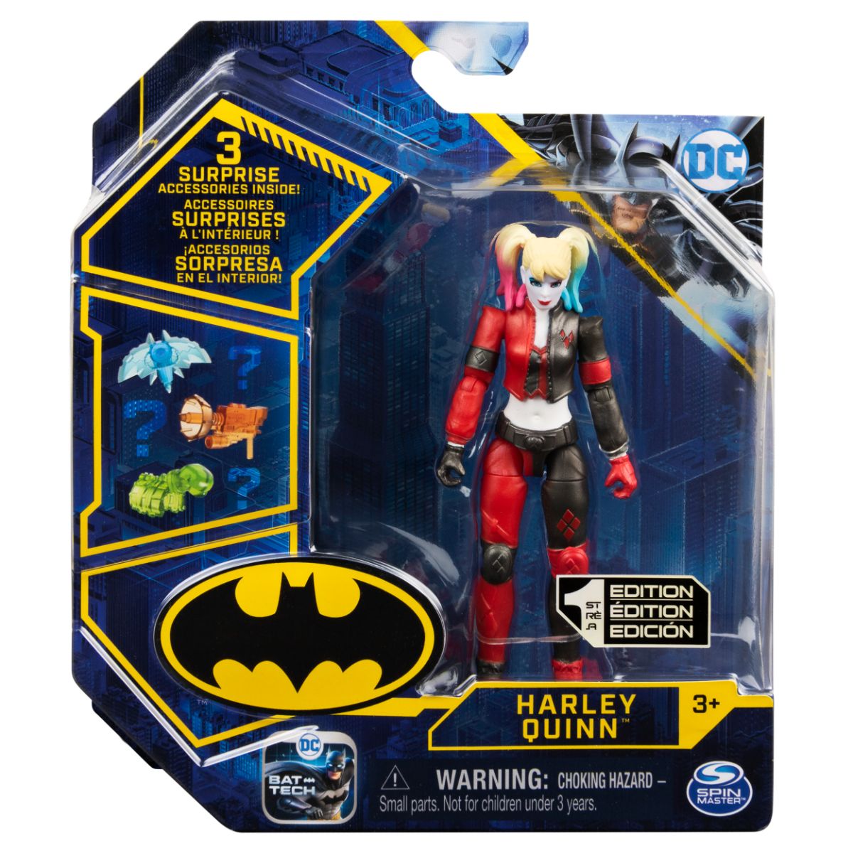 Set Figurina cu accesorii surpriza Batman, Harley Quinn 20131329 Batman imagine noua