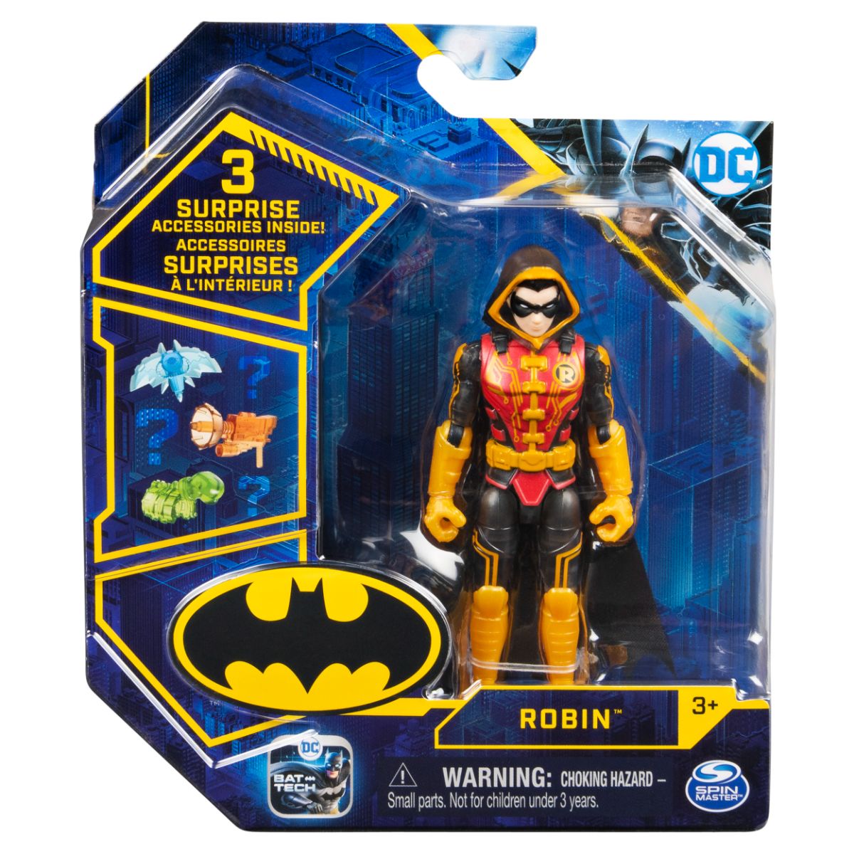 Set Figurina cu accesorii surpriza Batman, Robin 20131338 Batman