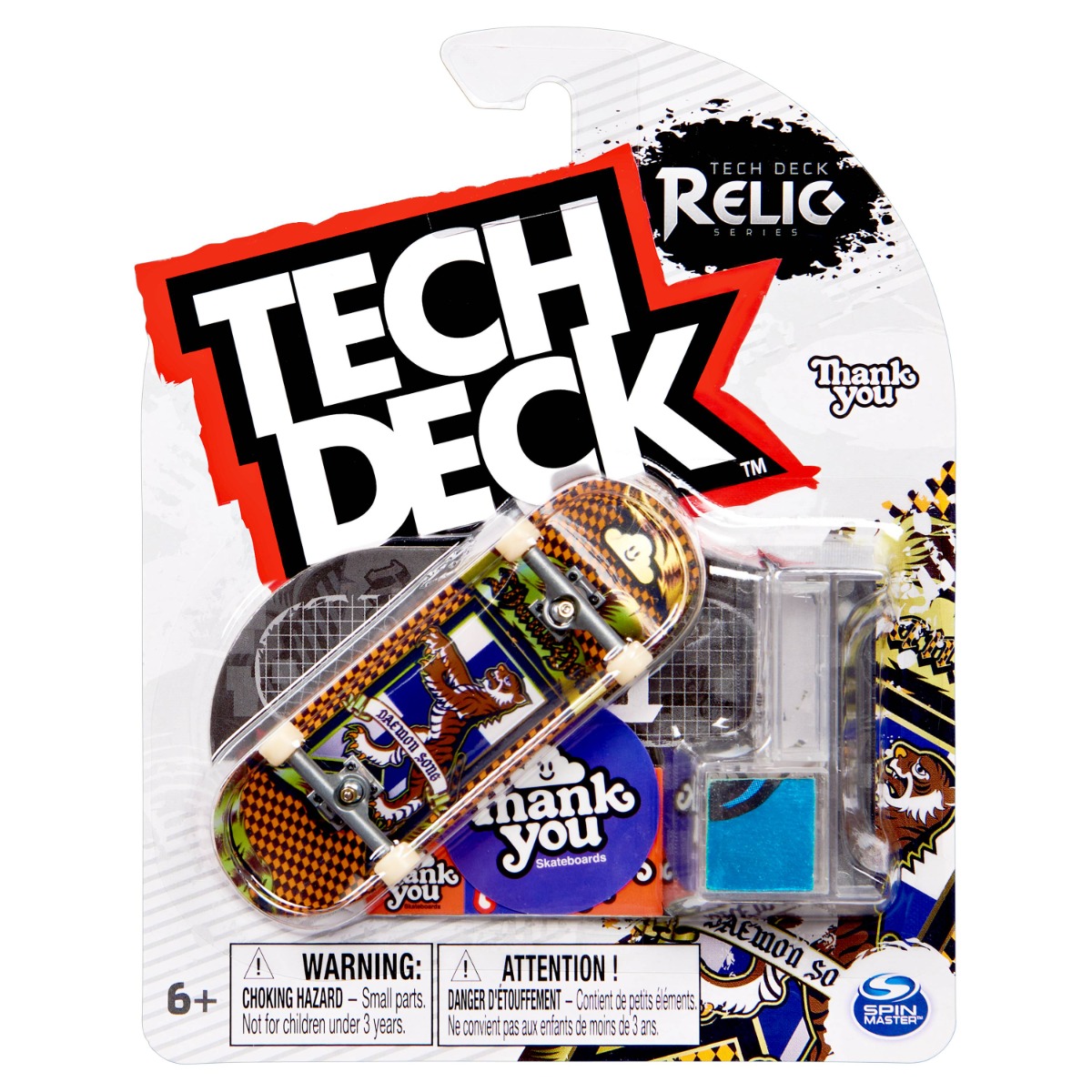 Mini placa skateboard Tech Deck, Thank You, 20140765