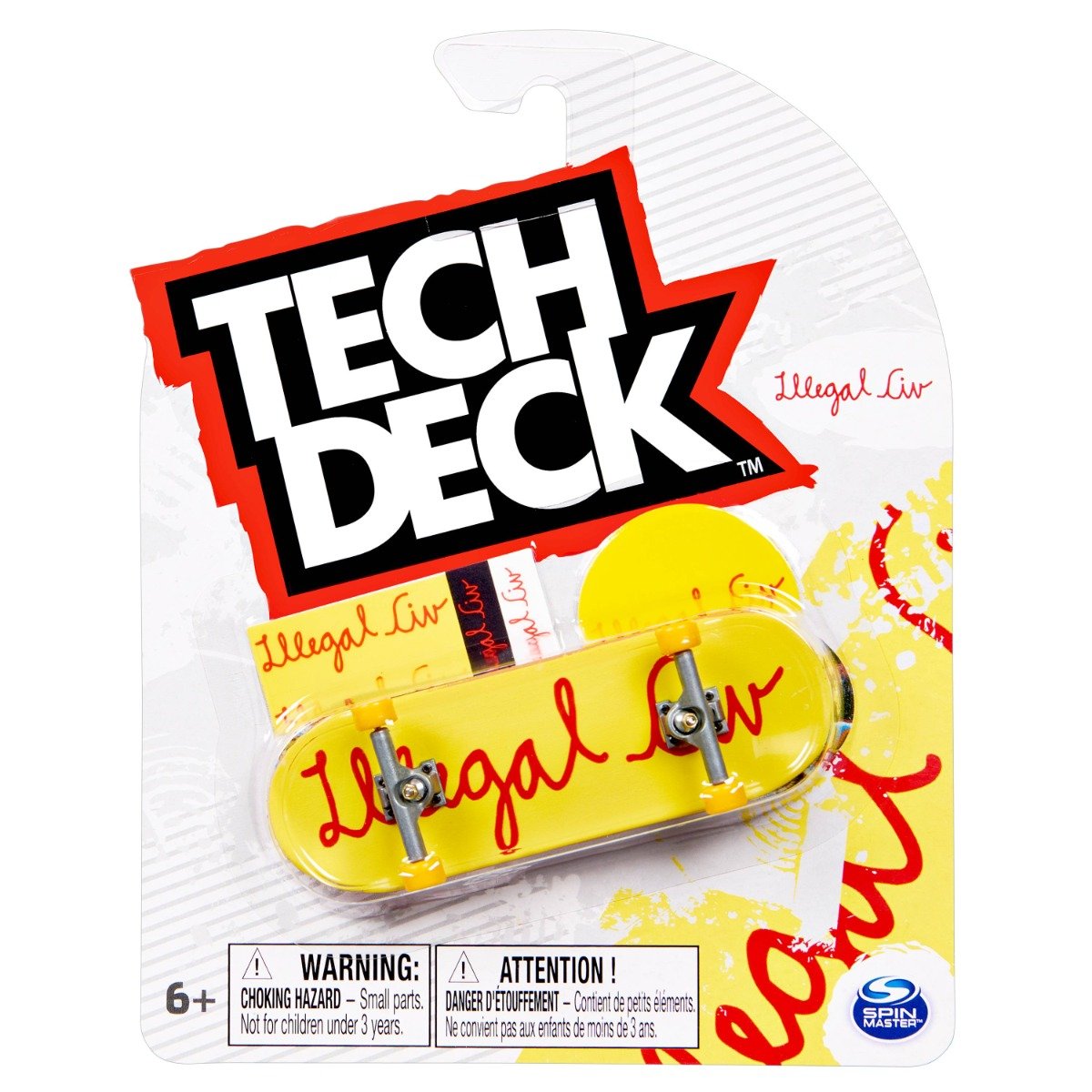 Mini placa skateboard Tech Deck, Illegal Civ, 20140767