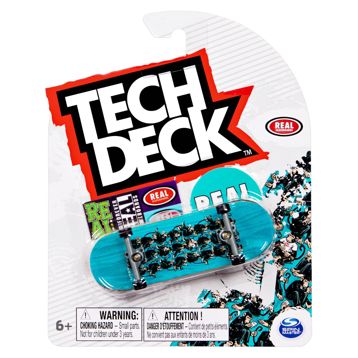 Mini placa skateboard Tech Deck, Real, 20140769