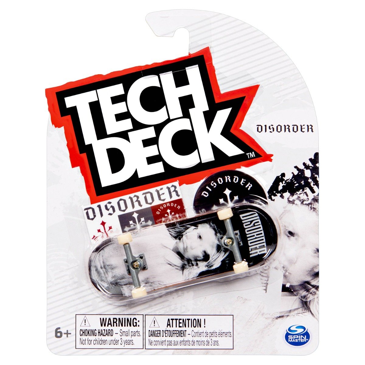 Mini placa skateboard Tech Deck, Disorder, 20140771 20140771