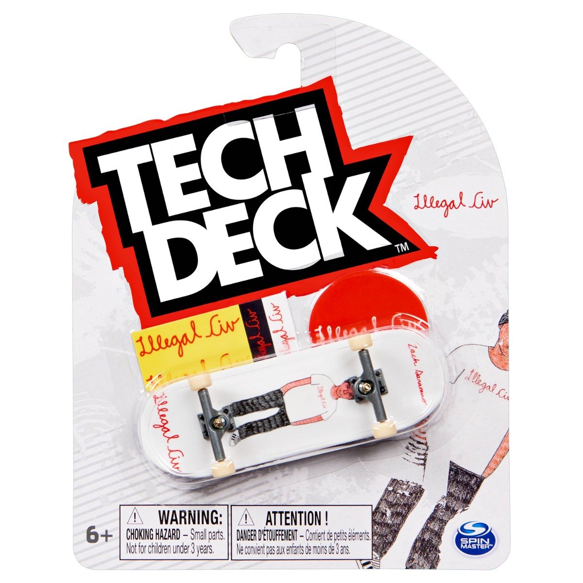 Mini placa skateboard Tech Deck, Illegal Civ, 20140774 20140774