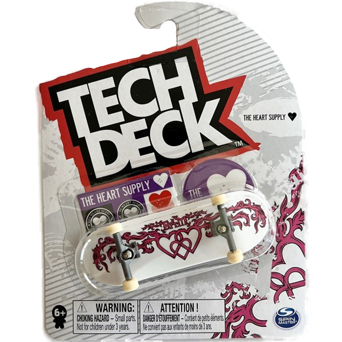 Mini placa skateboard Tech Deck, The Heart Supply 20136154 20136154 imagine 2022 protejamcopilaria.ro