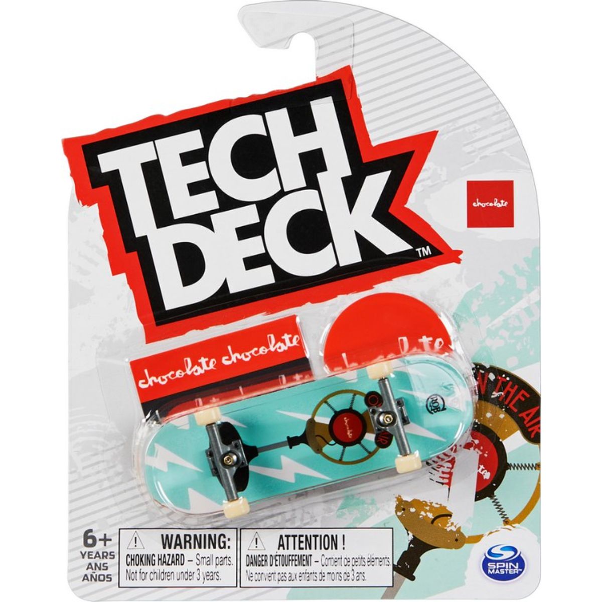 Mini placa skateboard tech deck, chocolate 20134282