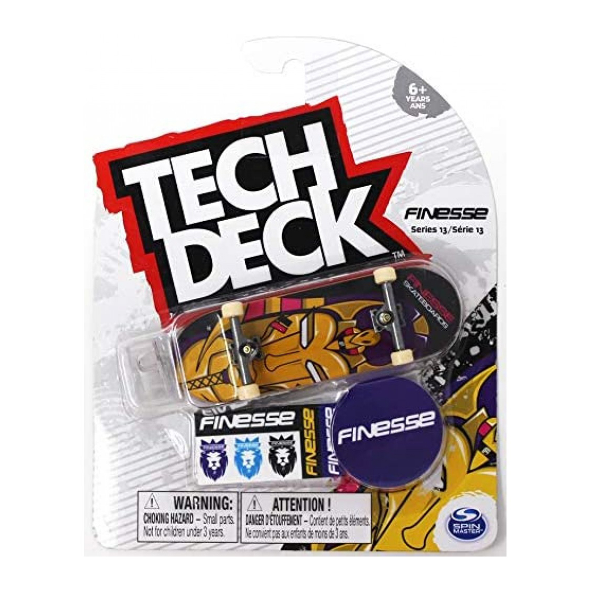 Mini placa skateboard Tech Deck, Finesse, 20136363
