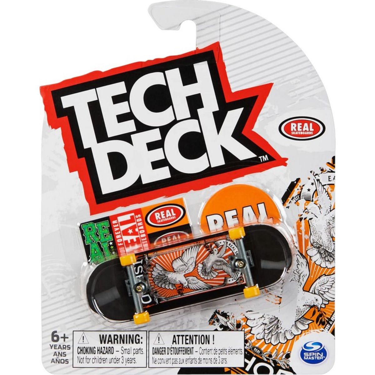 Mini placa skateboard Tech Deck, Real 20134274