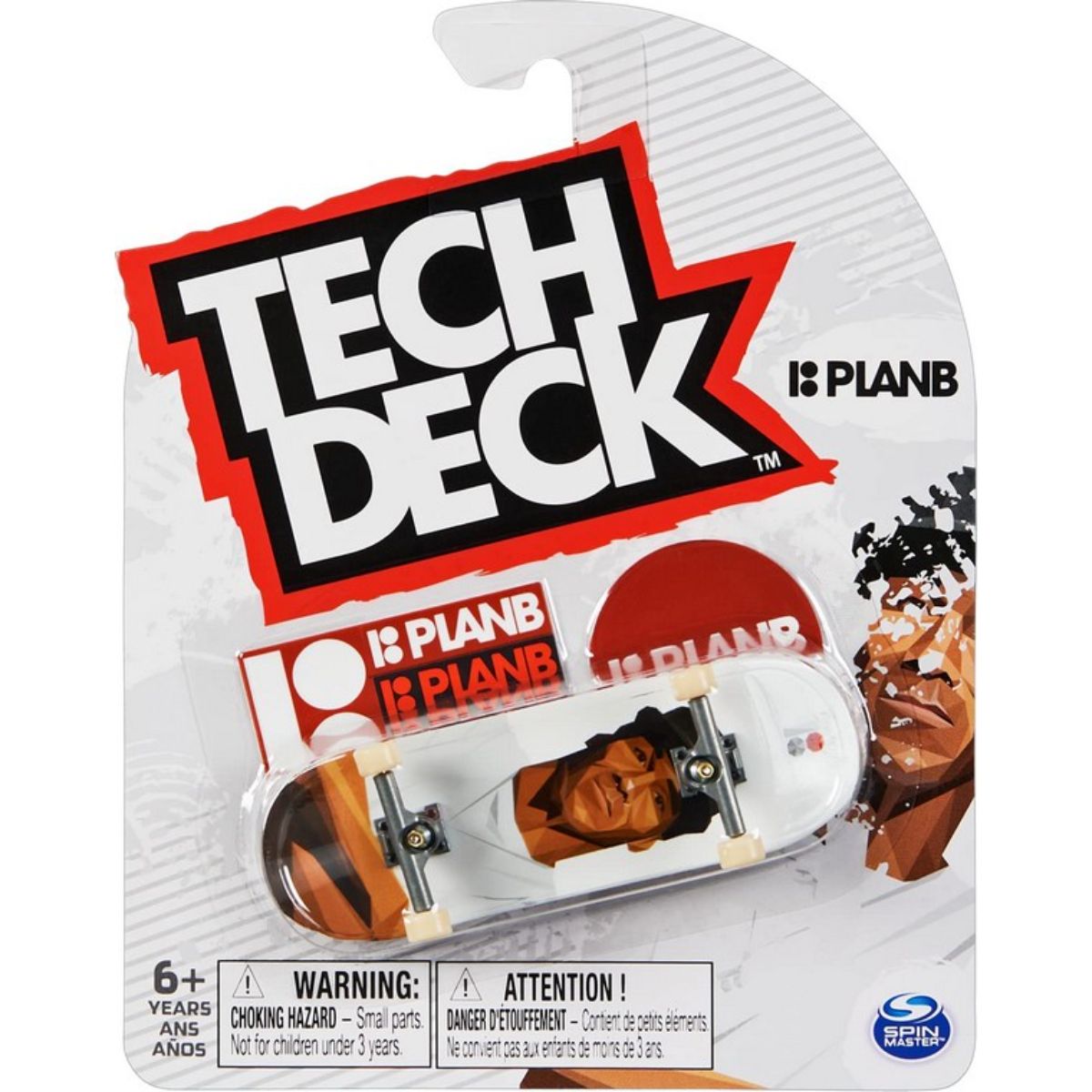 Mini placa skateboard tech deck, plan b 20134273